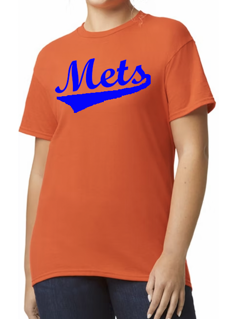 Franklin Township Little League 7/8 Kid Pitch Mets tshirt – Cheeky Chic  Customs