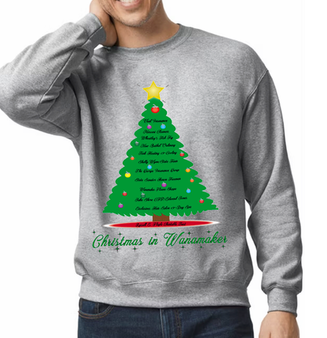 Christmas in Wanamaker Crewneck