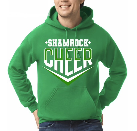 Shamrock Cheer hoodie