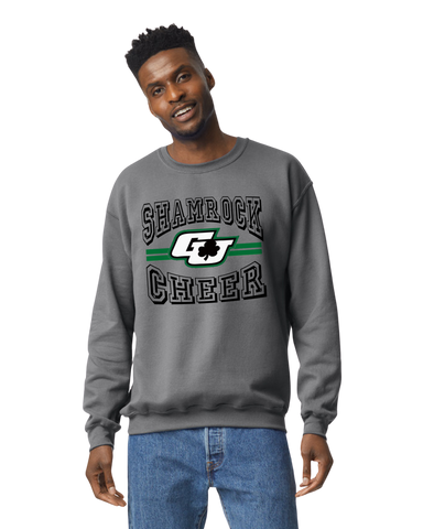 Shamrock Cheer Crewneck