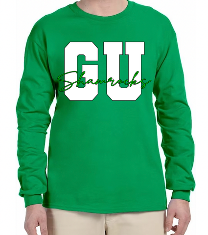 Long sleeved Shamrocks tee