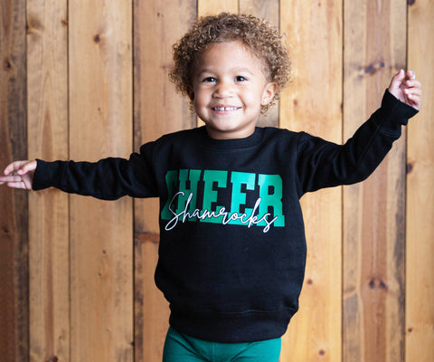 Shamrocks Cheer Crewneck