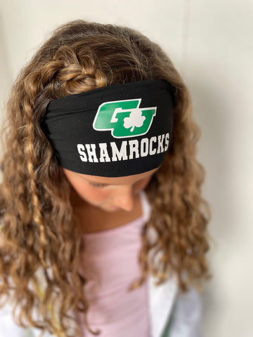 GU Shamrocks headband