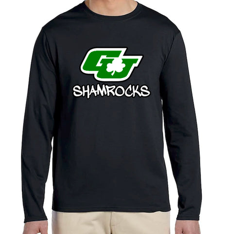 Long sleeved Shamrocks tee