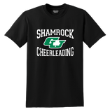 Shamrock Cheerleading tee