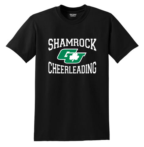 Shamrock Cheerleading tee