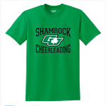 Shamrock Cheerleading tee