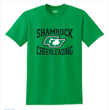 Shamrock Cheerleading tee